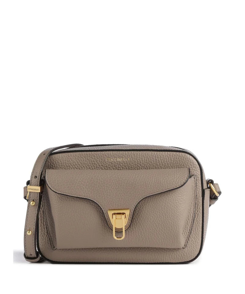 Coccinelle Beat Soft Umhängetasche warm taupe
