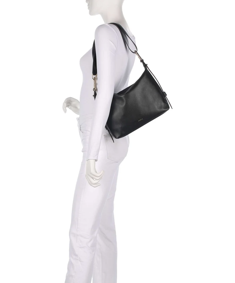 Furla Tonie M Beuteltasche nero
