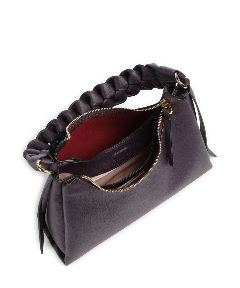 Coccinelle Boheme Grana Double Schultertasche prune/ribes