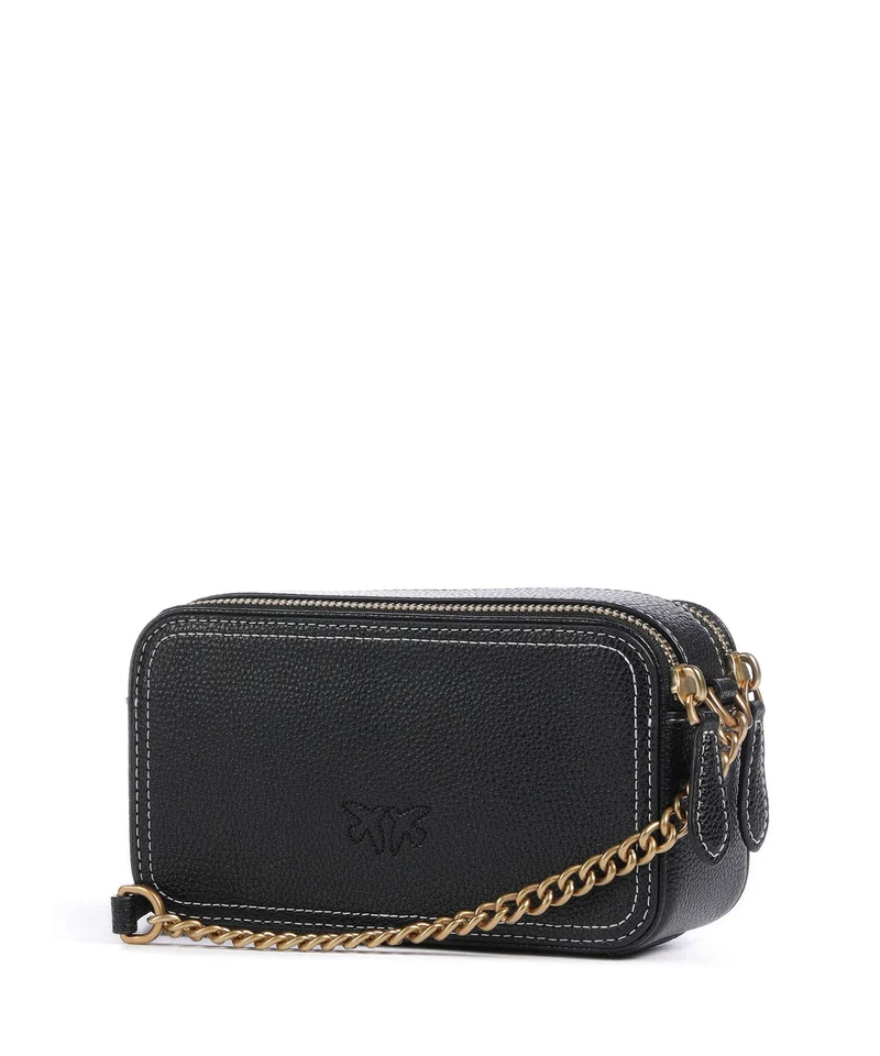Pinko Carrie Umhängetasche nero/antique gold