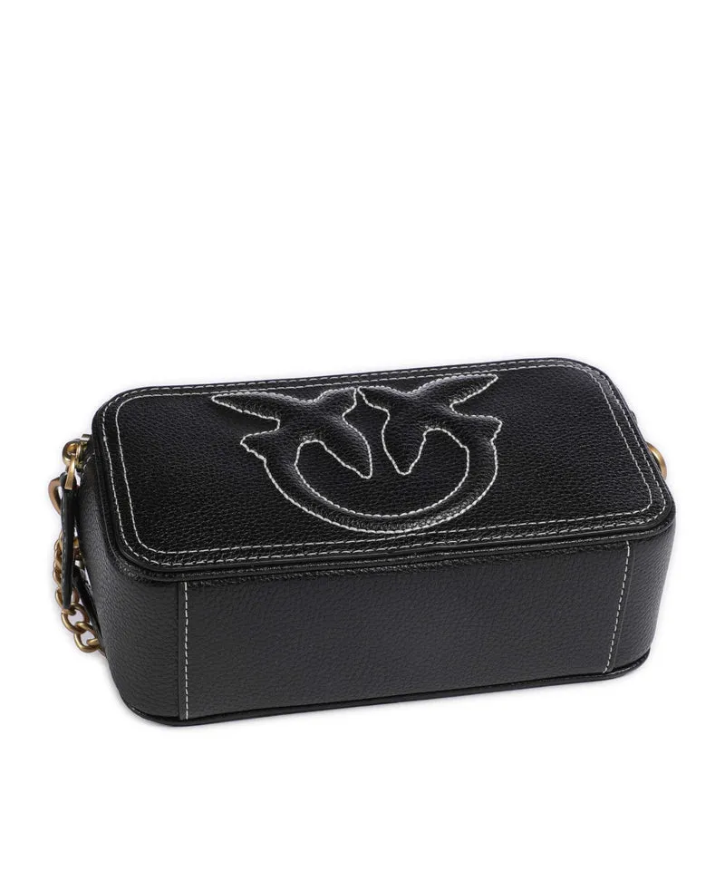 Pinko Carrie Umhängetasche nero/antique gold