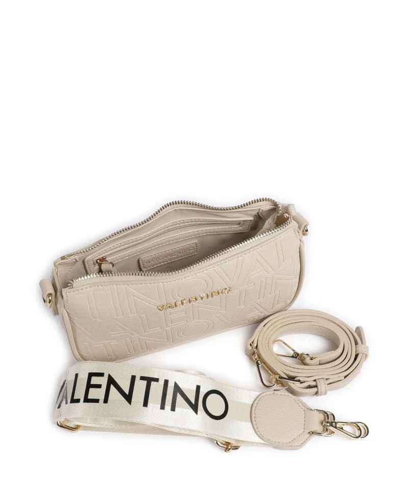 Valentino Bags Pansy Umhängetasche ecru