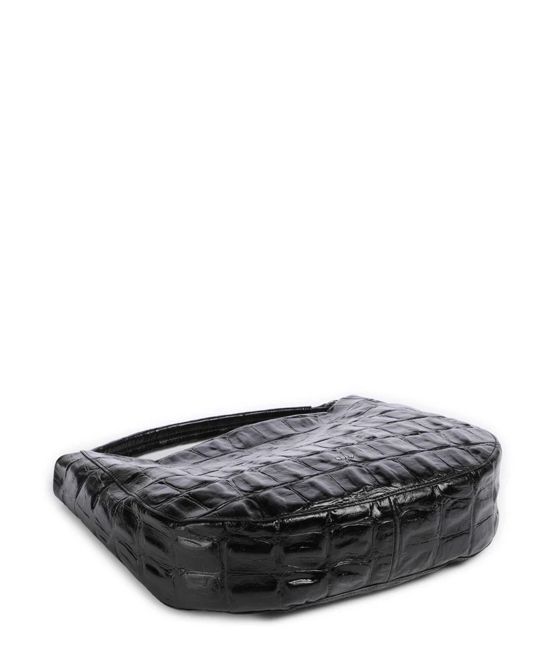 Abro Maxi Cocco Mia Beuteltasche black/nickel