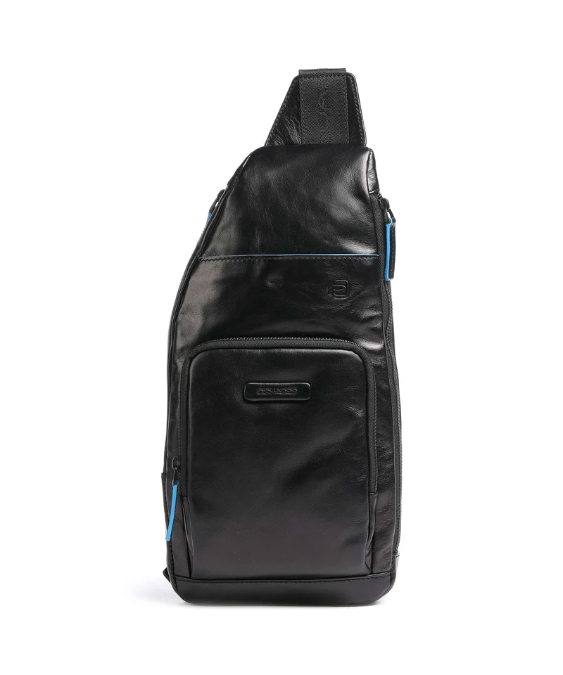 Piquadro Blue Square Revamp Slingbag black