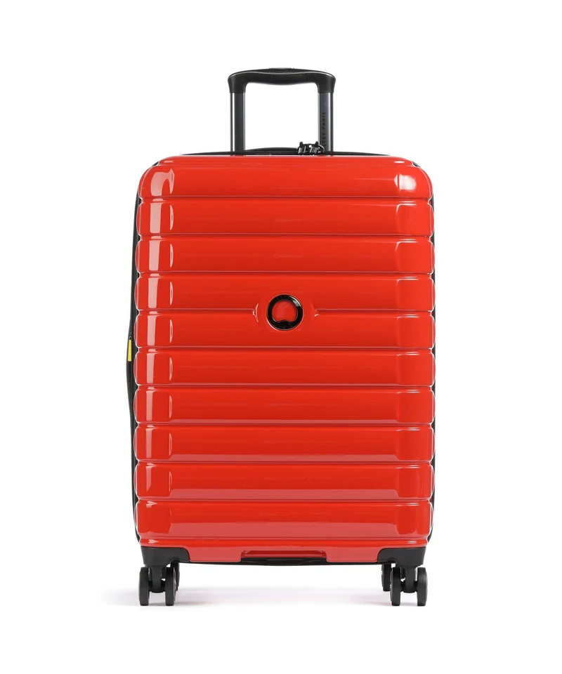 Delsey Paris Shadow 5.0 4-Rollen Trolley intensives rot