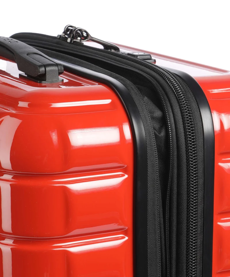 Delsey Paris Shadow 5.0 4-Rollen Trolley intensives rot