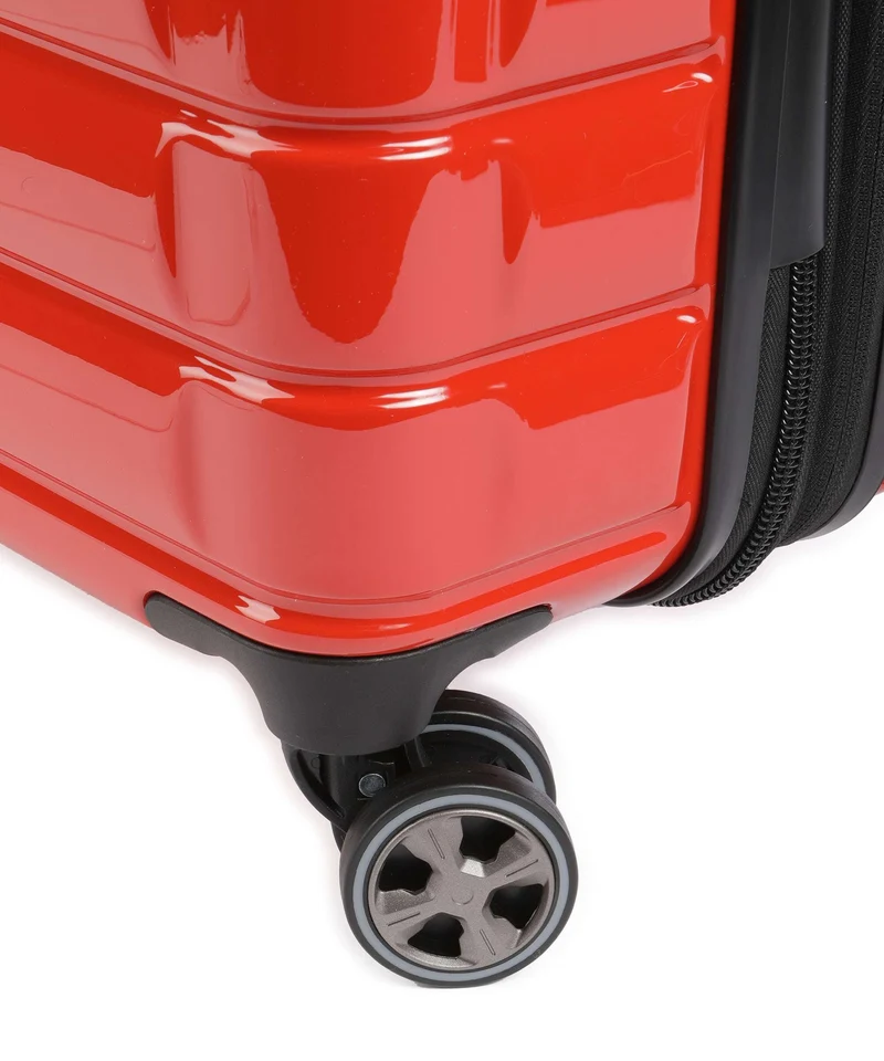 Delsey Paris Shadow 5.0 4-Rollen Trolley intensives rot
