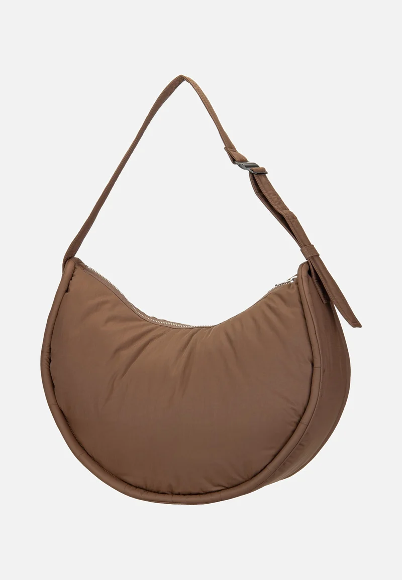 Curve Half Moon Dark Taupe - Hobo Bag