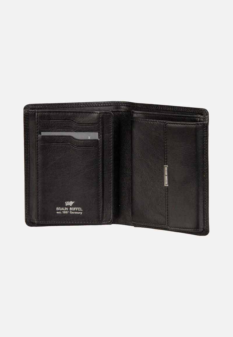Golf RFID Coin Wallet H 8Cs Black - Portemonnaie