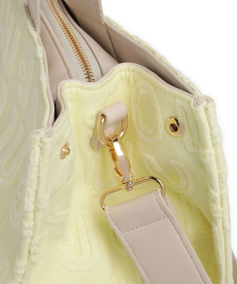 Liu Jo Logo Shopper pale yellow