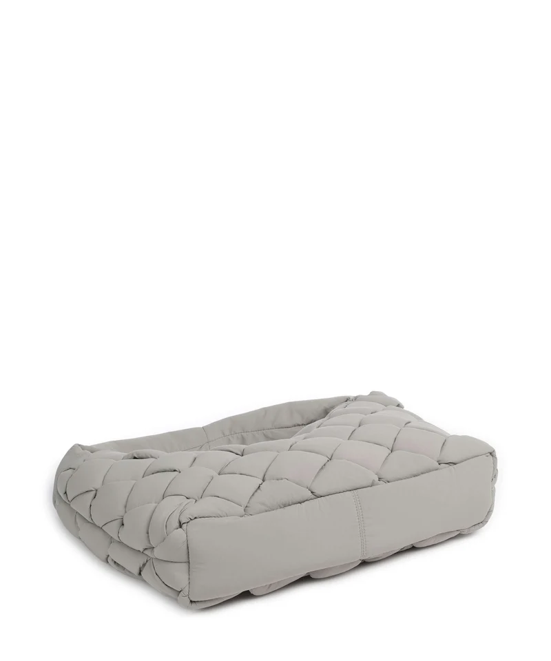 Liebeskind Bo Weaved Nylon L Beuteltasche neutral grey