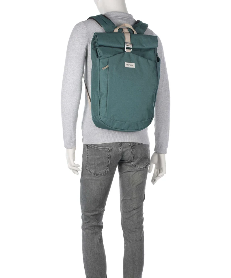 Osprey Arcane Rolltop Rucksack earth pediment grey block