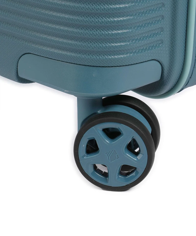 Travelite Roomer 4-Rollen Trolley aqua