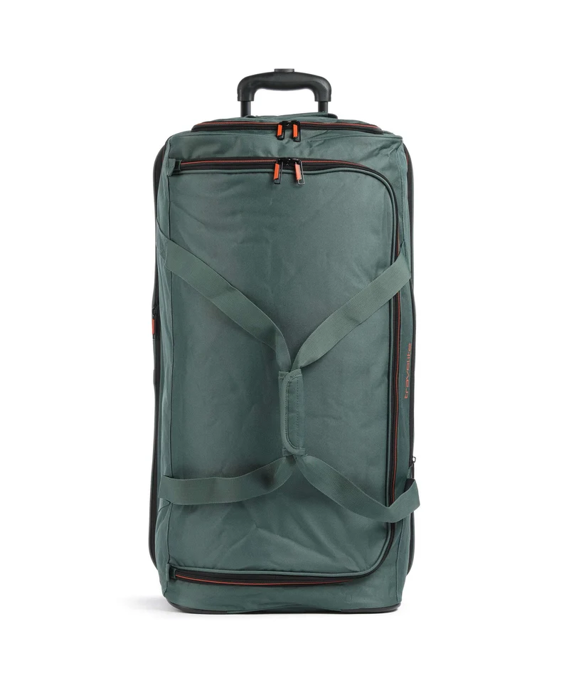 Travelite Basics Exp Rollenreisetasche grün