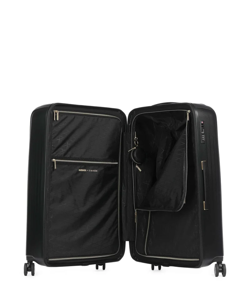 Travelite Barbara Novelty 4-Rollen Trolley schwarz