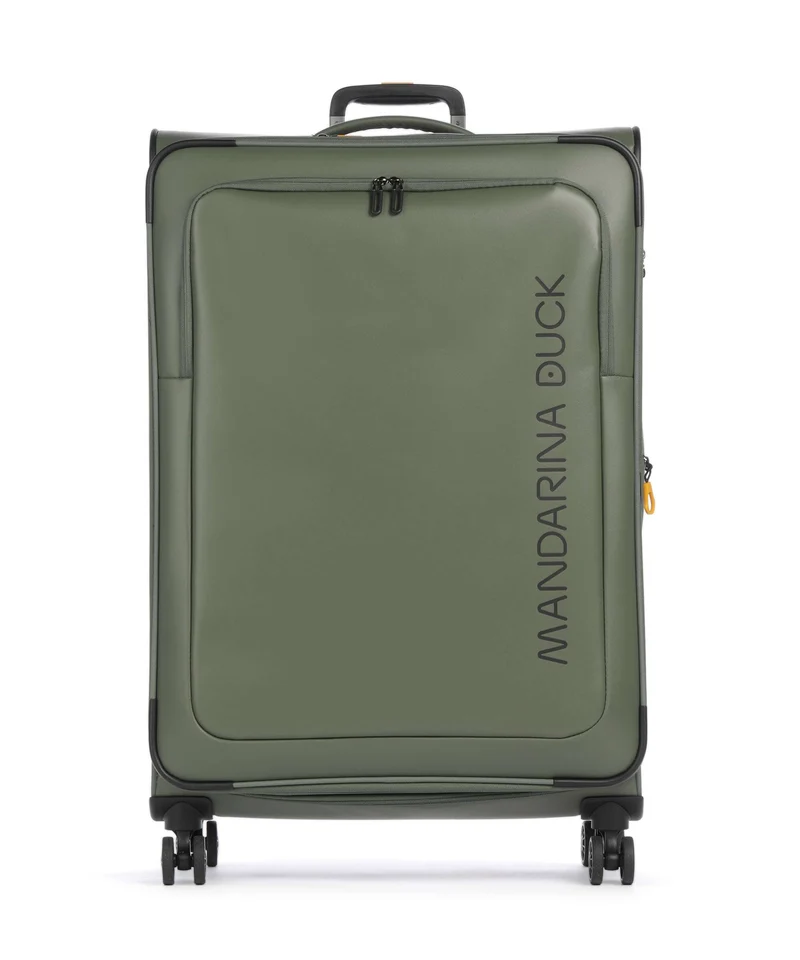 Mandarina Duck Coated 4-Rollen Trolley pine green
