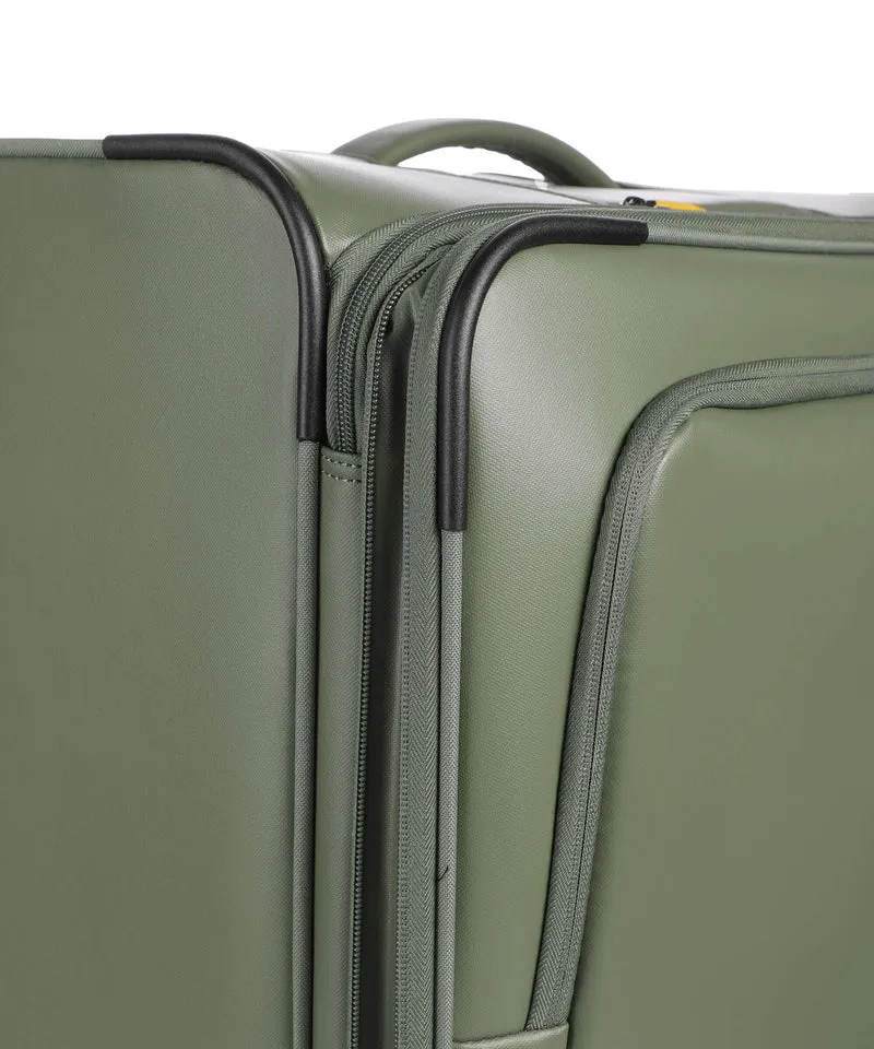 Mandarina Duck Coated 4-Rollen Trolley pine green