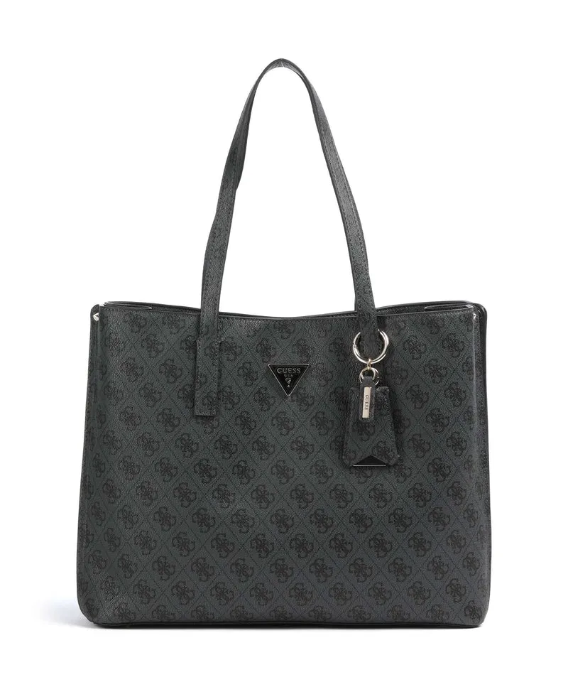Guess Meridian Shopper coal logo