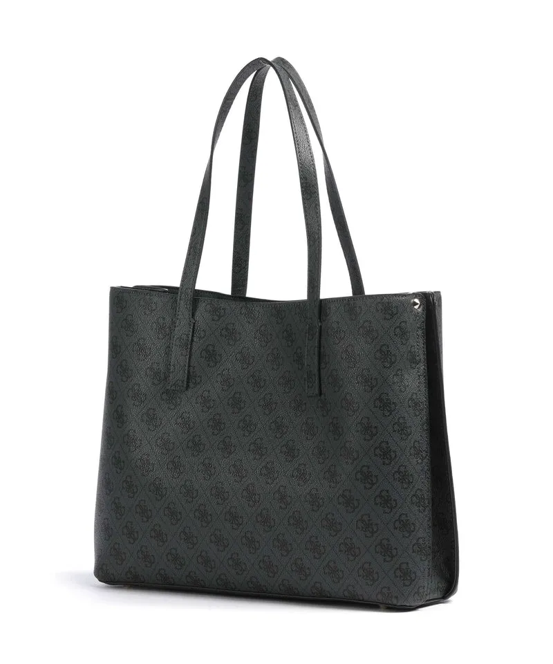 Guess Meridian Shopper coal logo