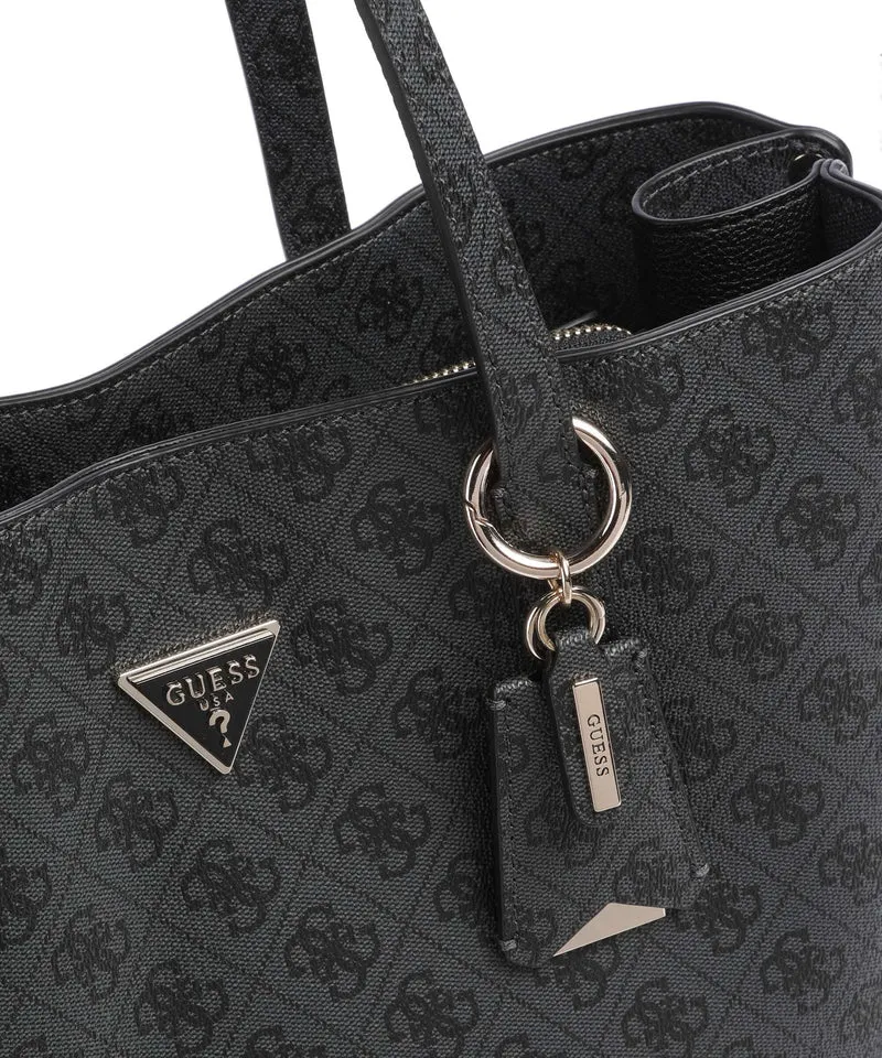 Guess Meridian Shopper coal logo