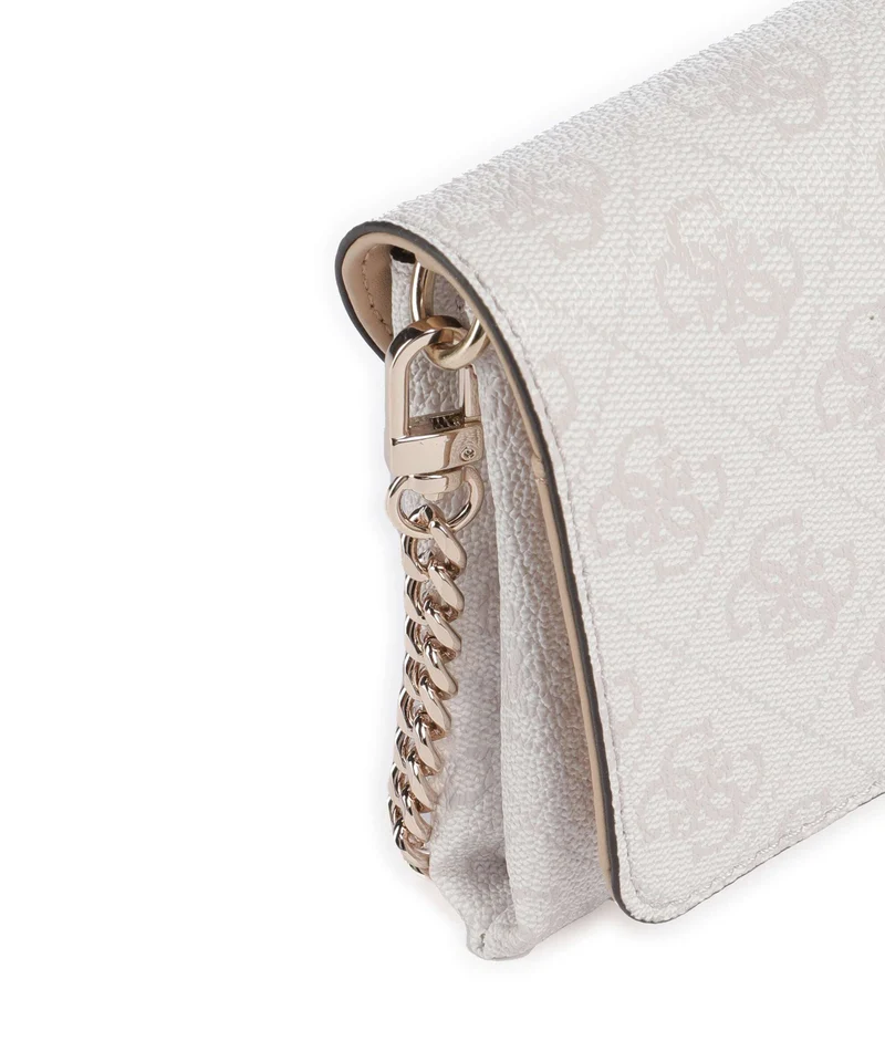 Guess Noelle 4G Logo Geldbörse white logo