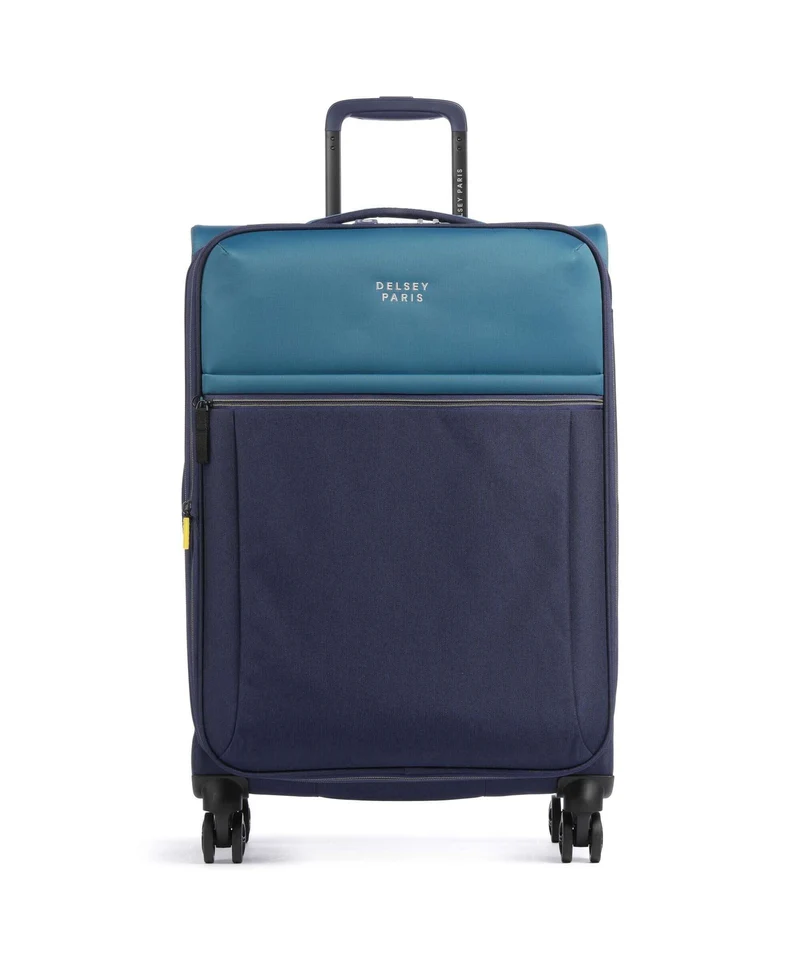 Delsey Paris Brochant 3 4-Rollen Trolley meerblau