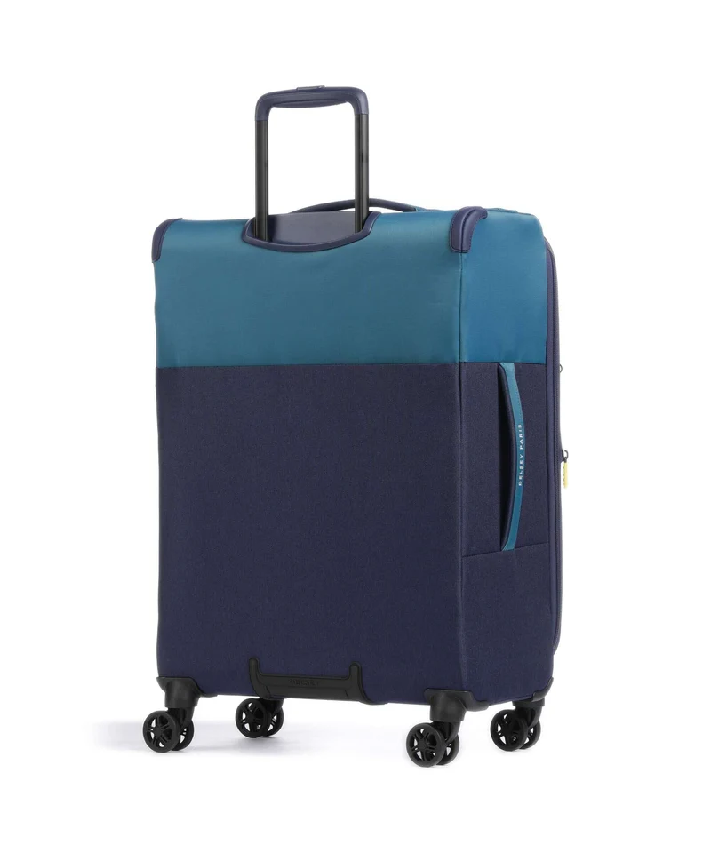 Delsey Paris Brochant 3 4-Rollen Trolley meerblau