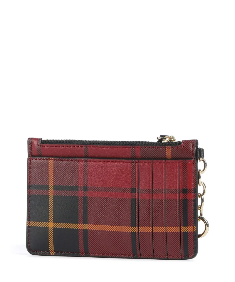 Lauren Ralph Lauren Small Kreditkartenetui holiday tartan/black
