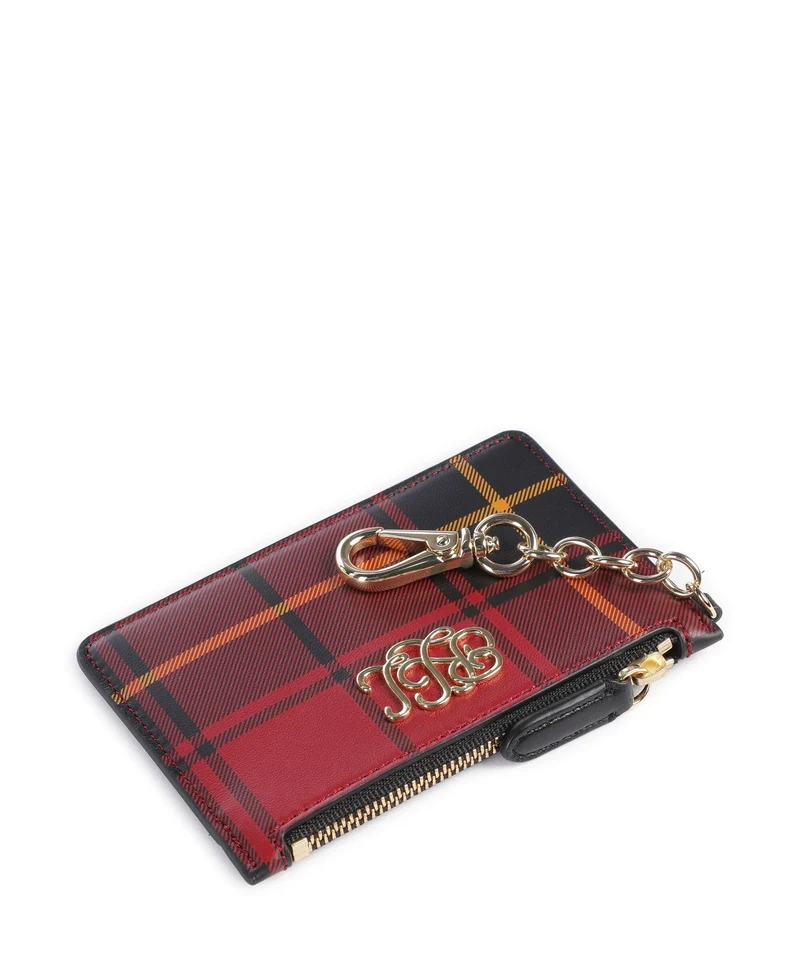 Lauren Ralph Lauren Small Kreditkartenetui holiday tartan/black