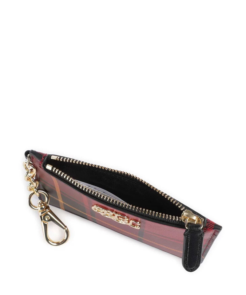 Lauren Ralph Lauren Small Kreditkartenetui holiday tartan/black
