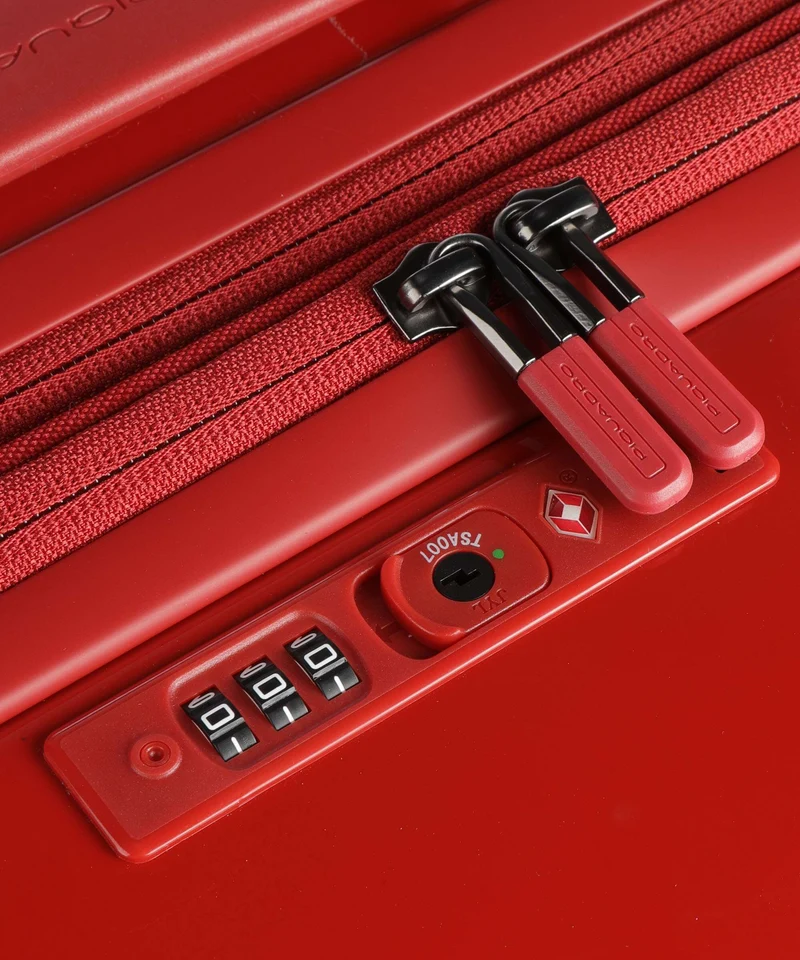 Piquadro PQ Light L 4-Rollen Trolley rosso