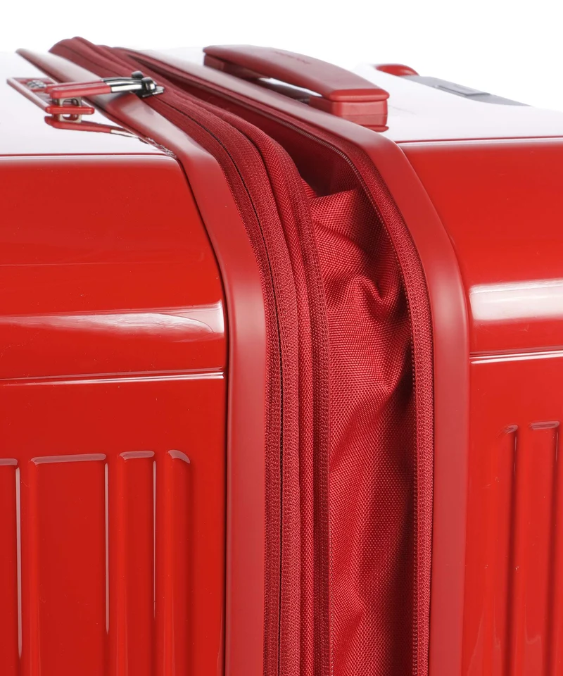 Piquadro PQ Light L 4-Rollen Trolley rosso