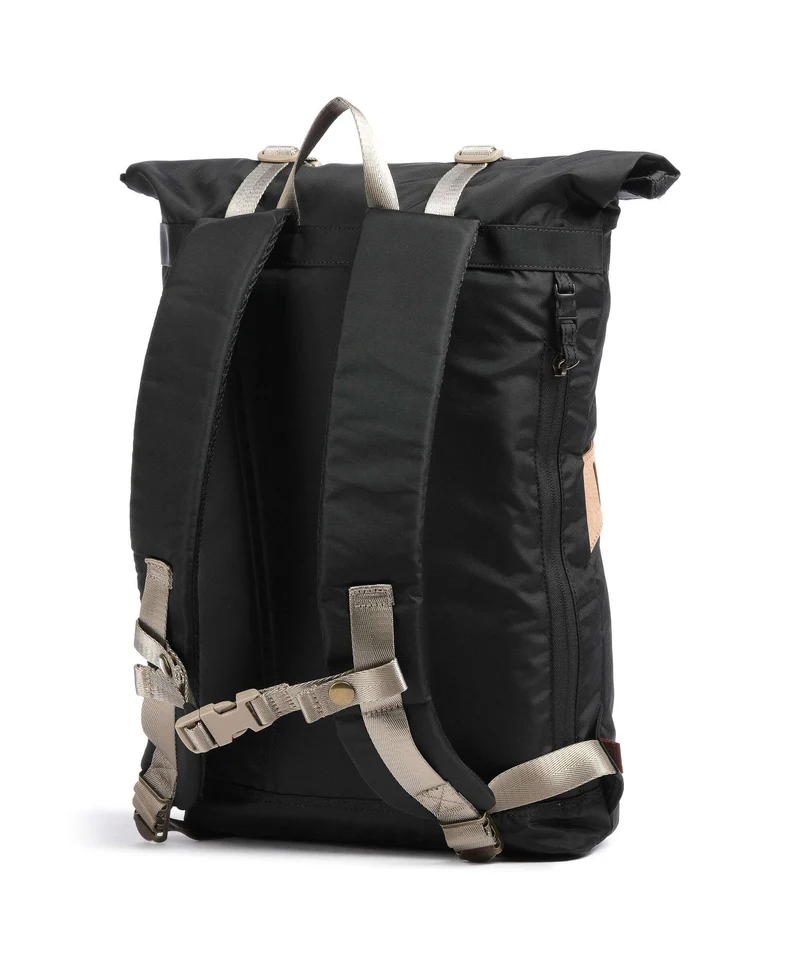Doughnut Jungle Christopher Small Rolltop Rucksack black