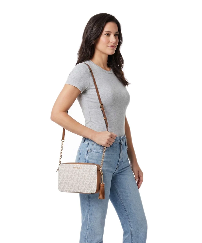 Michael Kors Jet Set Umhängetasche vanilla