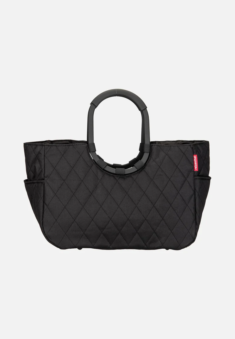 Loopshopper L Rhombus Black - Einkaufskorb
