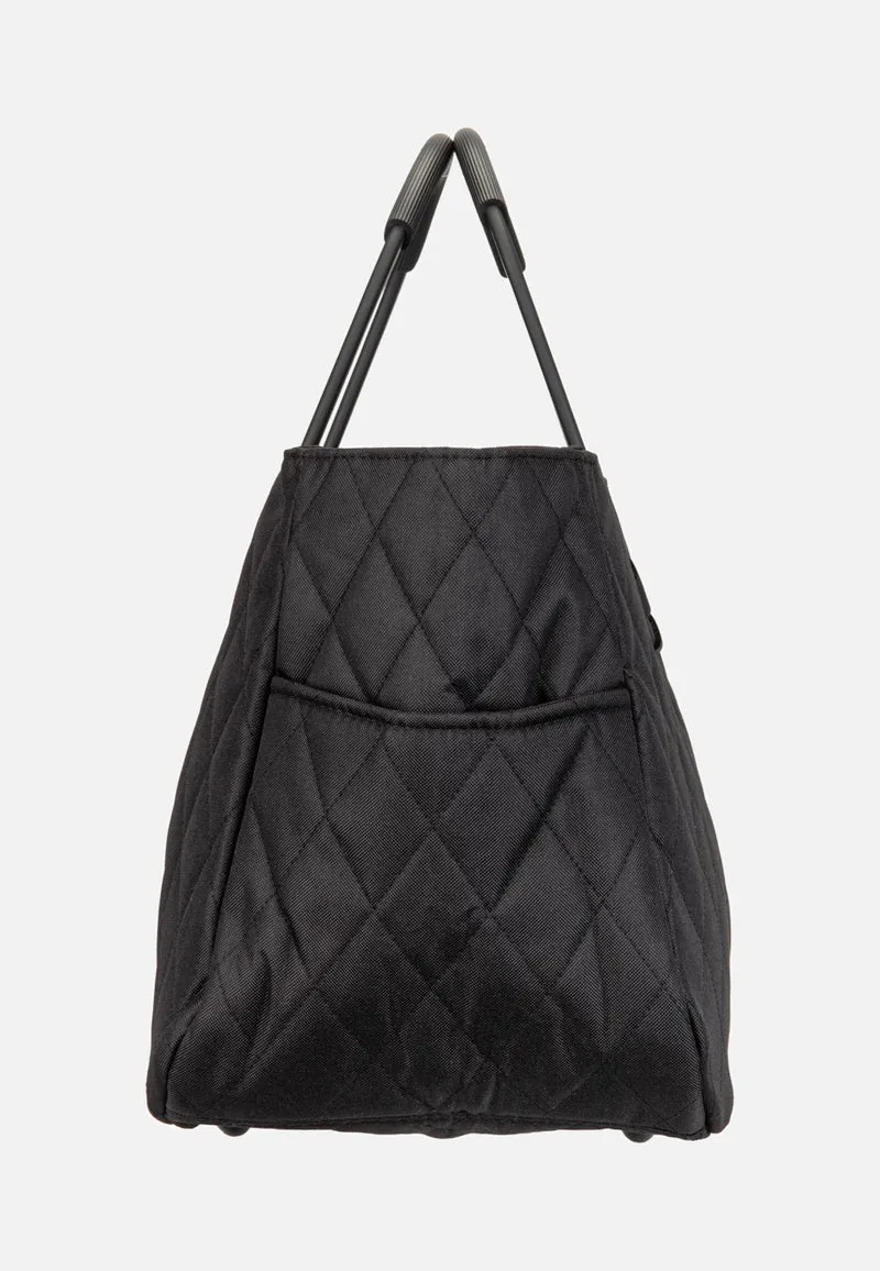 Loopshopper L Rhombus Black - Einkaufskorb