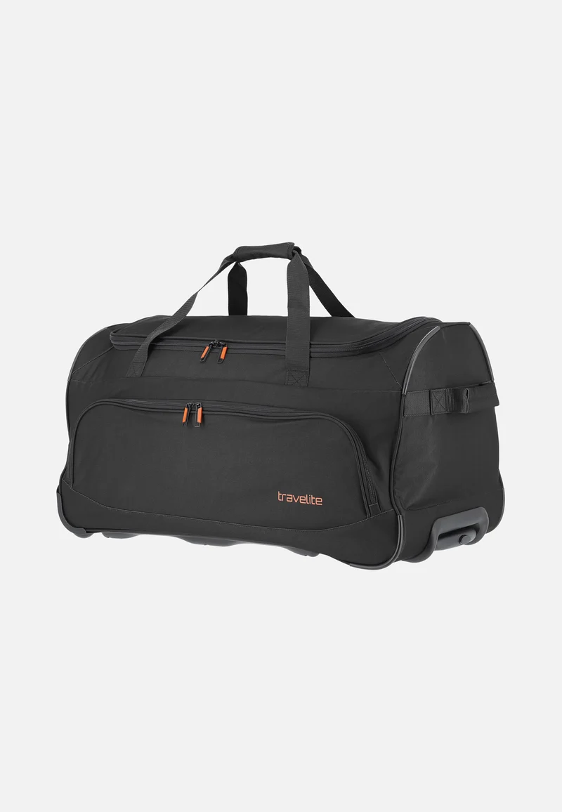 Basics Trolley Schwarz - Reisetasche mit Rollen