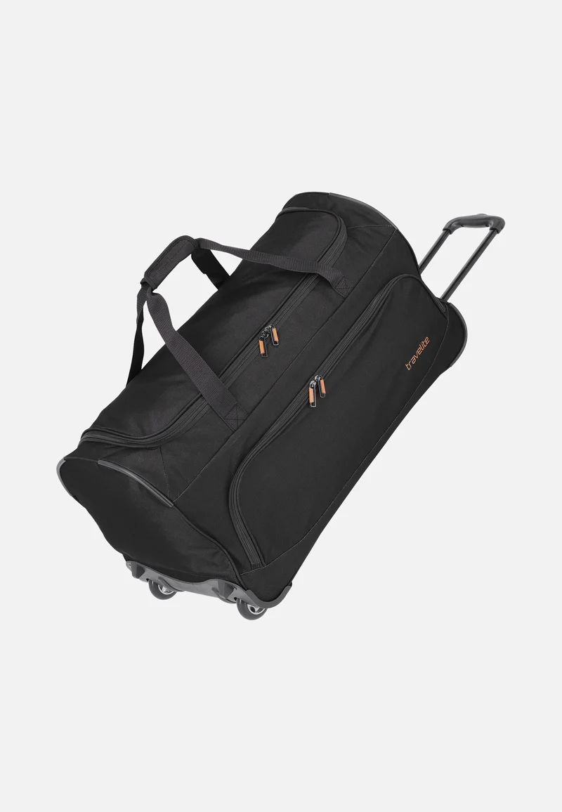 Basics Trolley Schwarz - Reisetasche mit Rollen