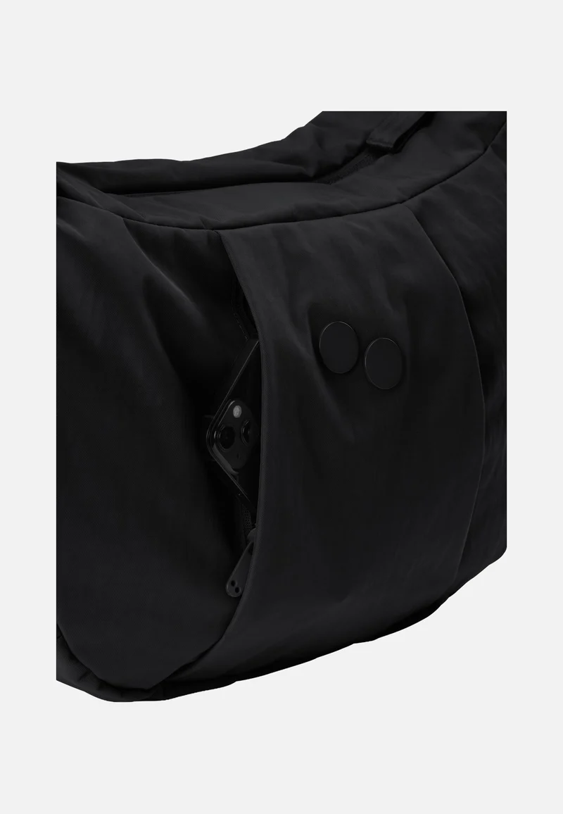 Krumm Large Crinkle Black - Hobo Bag