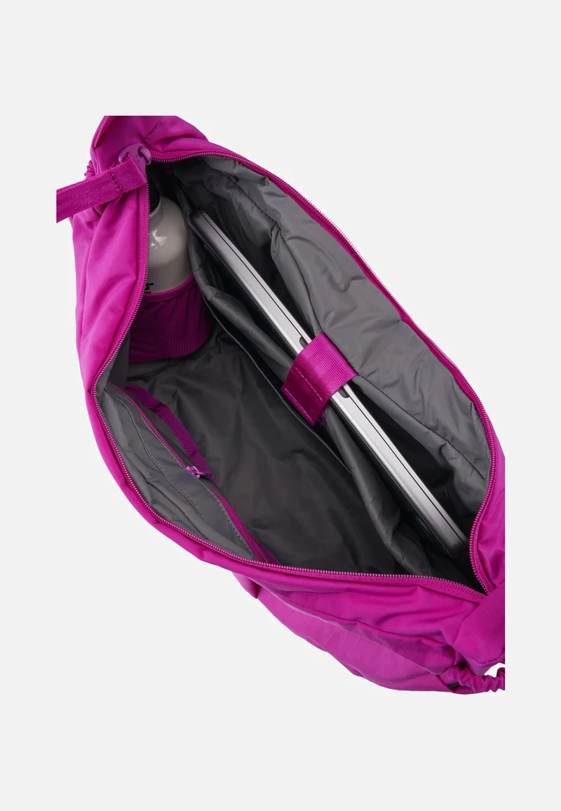 Krumm Large Crinkle Fuchsia - Hobo Bag