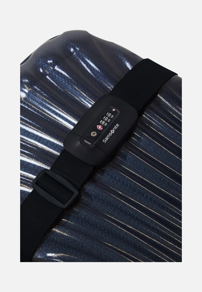Luggage Strap TSA Lock Black - Taschengurt