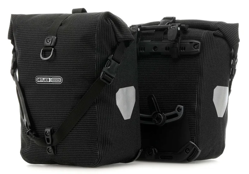 Ortlieb Sport-Roller High Visibility QL2.1 Set Gepäcktasche black reflective