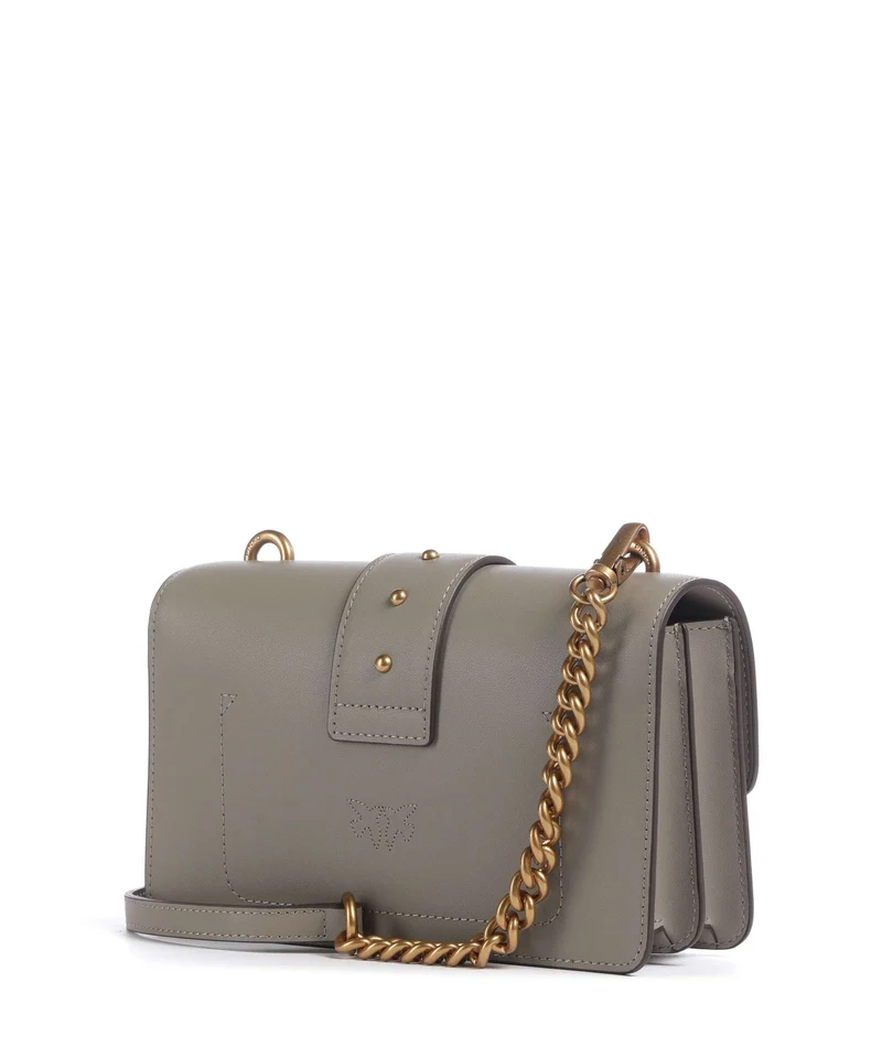 Pinko Love One Mini Umhängetasche noce/antique gold