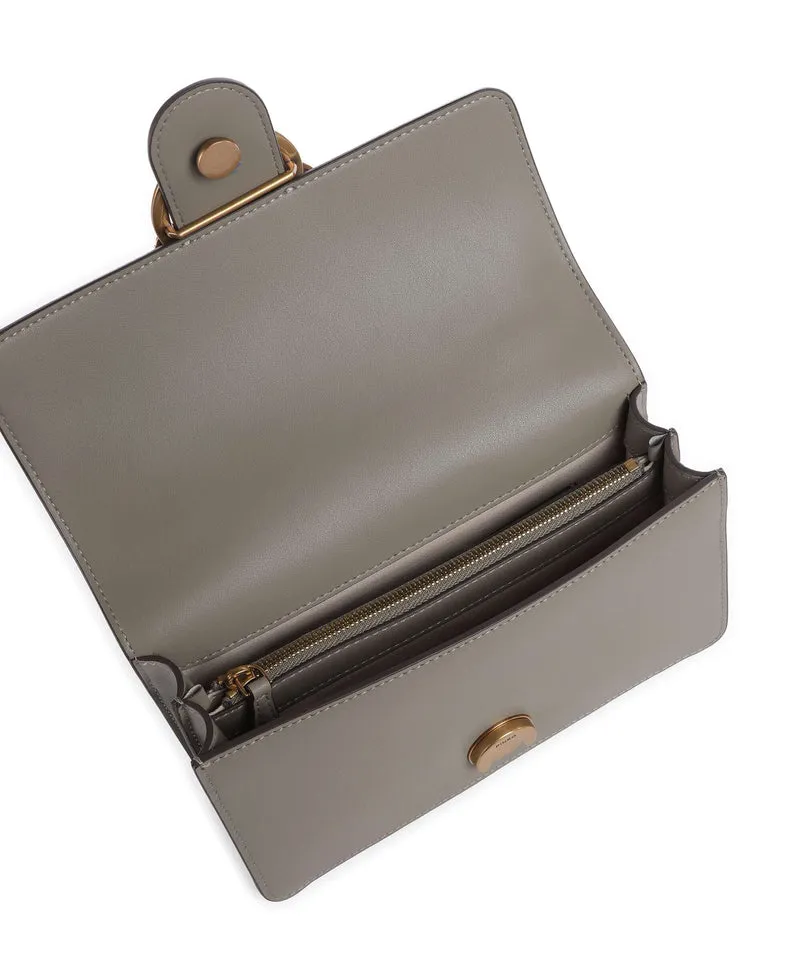 Pinko Love One Mini Umhängetasche noce/antique gold