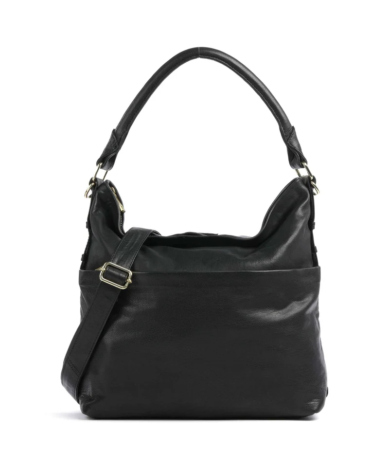 Depeche Golden Chic Beuteltasche nero