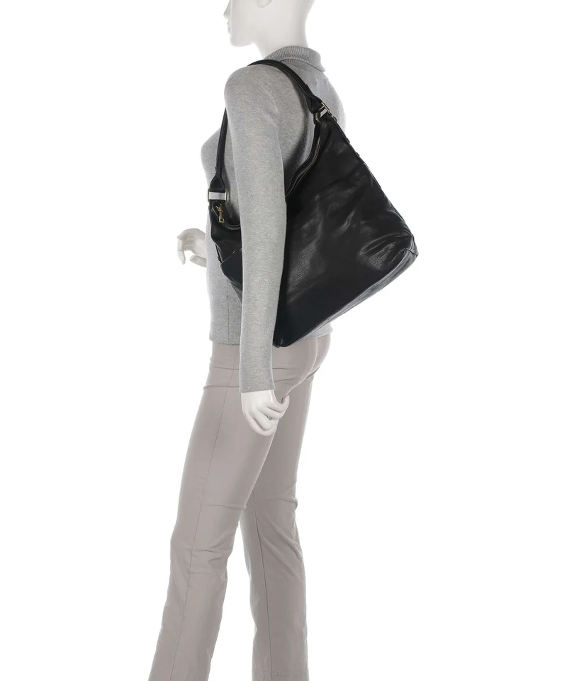 Depeche Golden Chic Beuteltasche nero