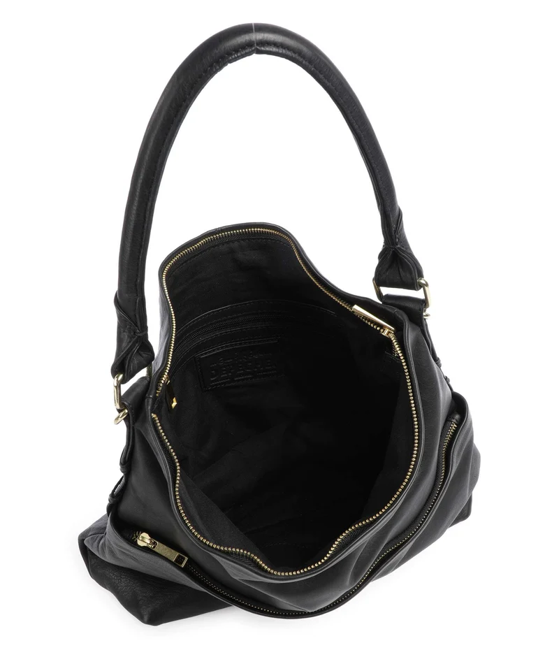 Depeche Golden Chic Beuteltasche nero