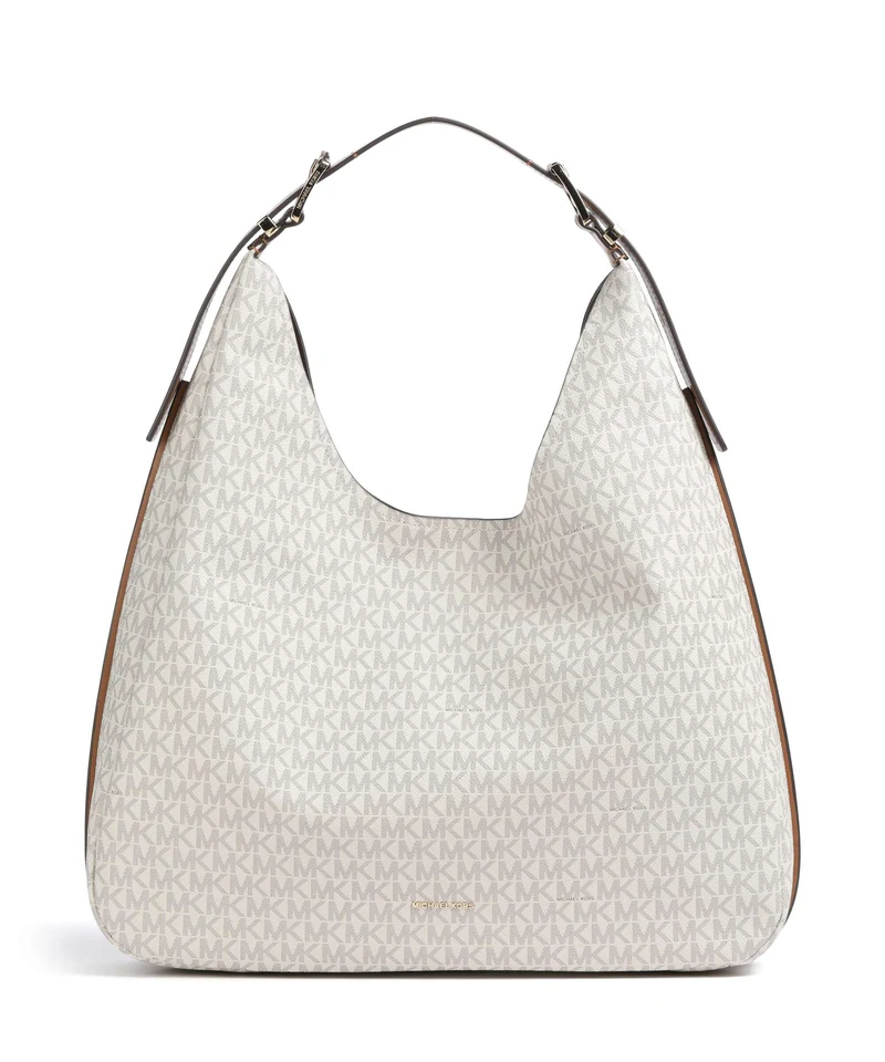 Michael Kors Nolita Large Beuteltasche vanilla/acorn