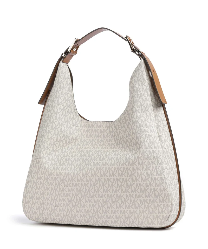 Michael Kors Nolita Large Beuteltasche vanilla/acorn