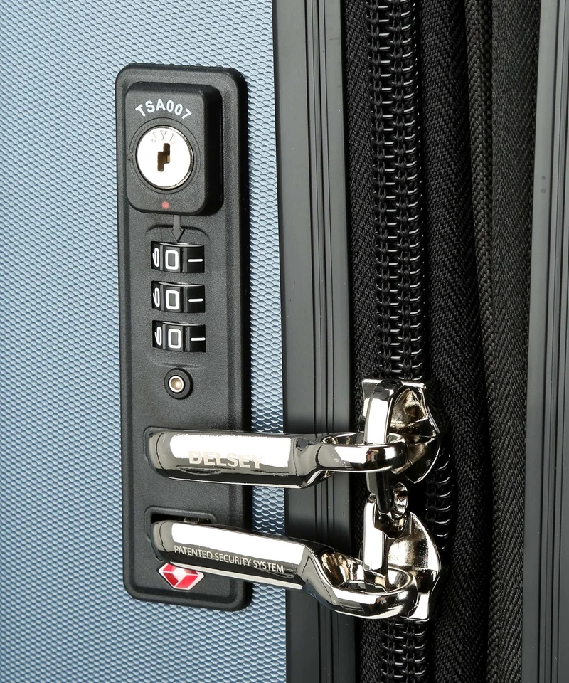 Delsey Paris Segur 2.0 4-Rollen Trolley blau